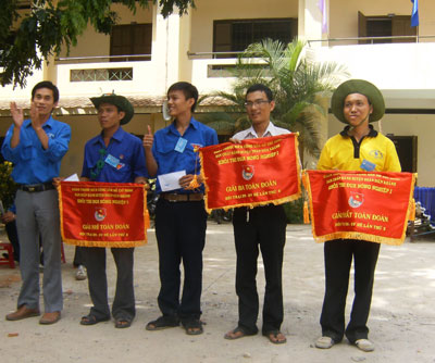Đoàn cơ sở thị trấn Diên Khánh đạt giải nhất toàn đoàn