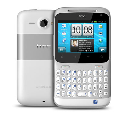 Chacha là "điện thoại Facebook" đầu tiên của HTC.