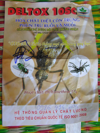 Cảnh giác với chiêu lừa bán thuốc diệt côn trùng