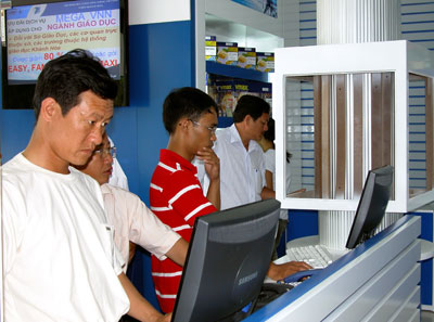 Đa dạng các dịch vụ Internet