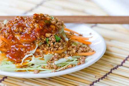 Món ăn: Salad rau chua ngọt