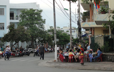 Triển khai thực hiện việc sắp xếp, bố trí vỉa hè