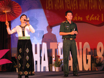 Giao lưu văn nghệ giữa những người làm truyền hình trong quân đội