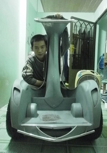 Xe điện hai bánh "made in Vietnam"