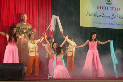 Công đoàn Khối các đơn vị trường học đoạt giải nhất