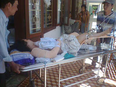 Thoát chết trong gang tấc