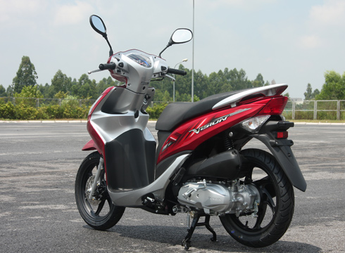 Honda Vision - scooter mới tại Việt Nam