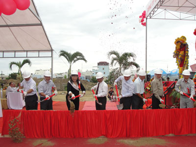 Khởi công xây dựng khu nhà phố đầu tiên tại Khu đô thị Venesia