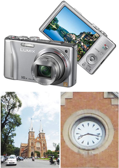 Máy ảnh Lumix siêu zoom TZ20 của Panasonic