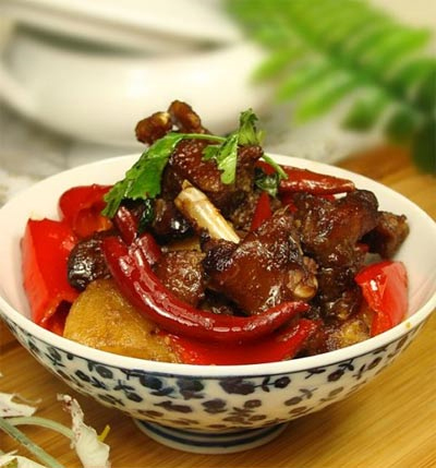 Món ăn: Vịt nấu cay