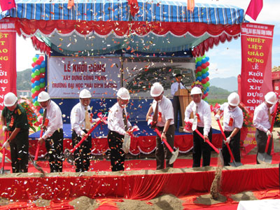 Khởi công xây dựng Trường Đại học Thái Bình Dương
