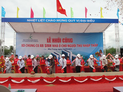 Khởi công xây dựng Chung cư An Sinh