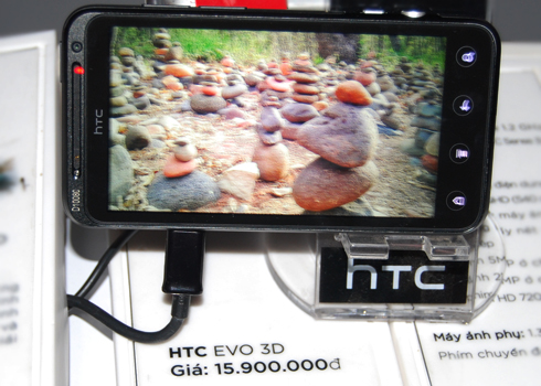 HTC EVO 3D ra mắt tại Việt Nam với giá gần 16 triệu đồng