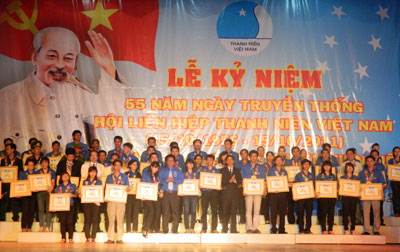 Tuyên dương 55 thanh niên tiên tiến làm theo lời Bác