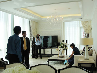 Khai trương căn hộ mẫu Nha Trang Center