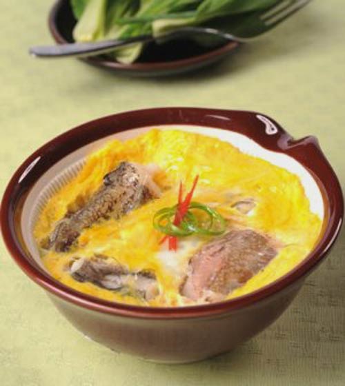 Món ăn: Cá khoai hấp trứng