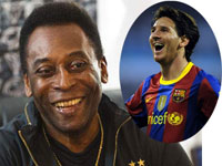 Pele thừa nhận Leo Messi “xuất sắc nhất thế giới”