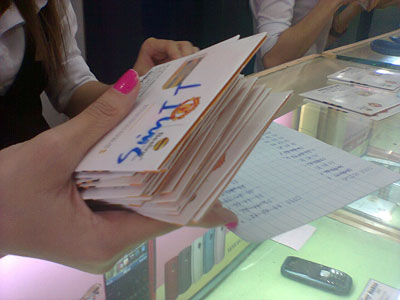 Sim tỷ phú của Beeline “cháy” hàng