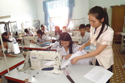 Địa chỉ đào tạo lao động cho địa phương