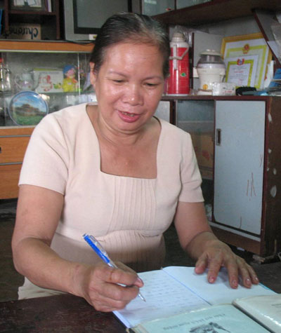 Người phụ nữ vươn lên nhờ vốn vay