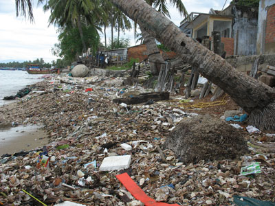 Thải rác ra biển - Môi trường chịu thiệt