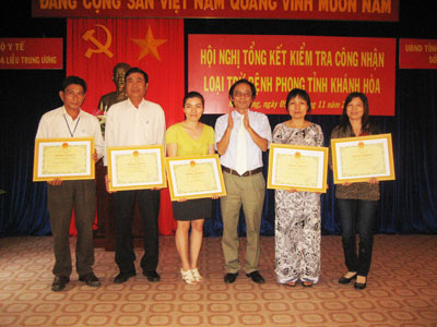 Được công nhận loại trừ thành công bệnh phong cấp tỉnh