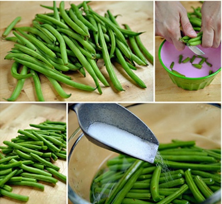 Món ăn: Đậu đũa trộn chanh chua