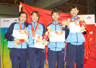 Đoàn thể thao Việt Nam sớm hoàn thành chỉ tiêu