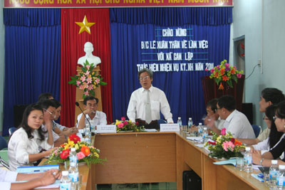 Cam Lập cần đẩy mạnh công tác xóa đói, giảm nghèo