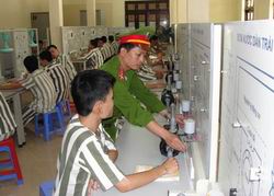 Ưu tiên bố trí học nghề đối với phạm nhân là người chưa thành niên