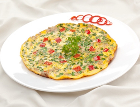 Món ăn: Trứng đúc hẹ, món ngon nhanh gọn