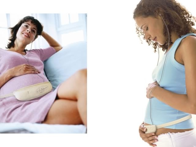 Mua tai nghe bà bầu nhãn hiệu BabyZonic!