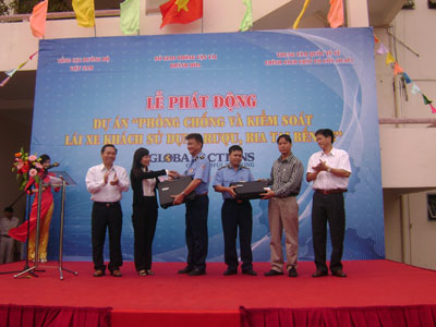 Phát động Dự án “Phòng chống và kiểm soát lái xe khách sử dụng rượu, bia tại bến xe”