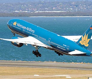 Hàng tuần Vietnam Airlines đang khai thác 22 chuyến bay từ Việt Nam tới 3 nước châu Âu là Anh, Pháp, Đức.  