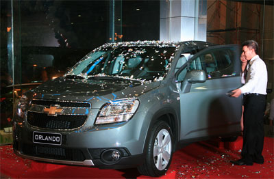 Ra mắt dòng xe Chevrolet MPV Orlando