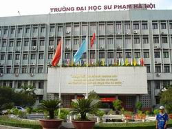 Trường đại học sư phạm Hà Nội, một trong những trung tâm lớn về đào tạo giáo viên và nghiên cứu khoa học 