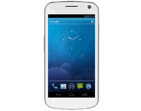 Google Galaxy Nexus màu trắng sắp ra mắt