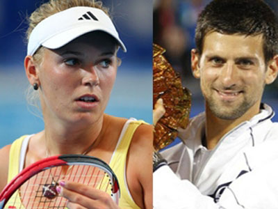 Djokovic, Wozniacki là hạt giống số 1 ở giải quần vợt Australia Open