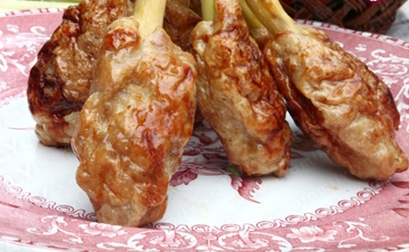 Món ăn: Ngon cơm với món gà cuốn sả