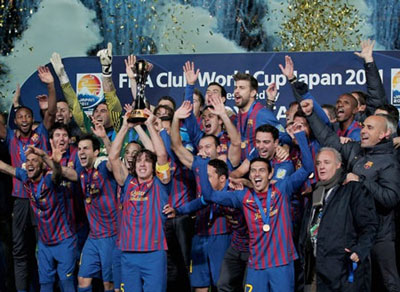 Barcelona - Câu lạc bộ xuất sắc nhất thế giới trong năm 2011