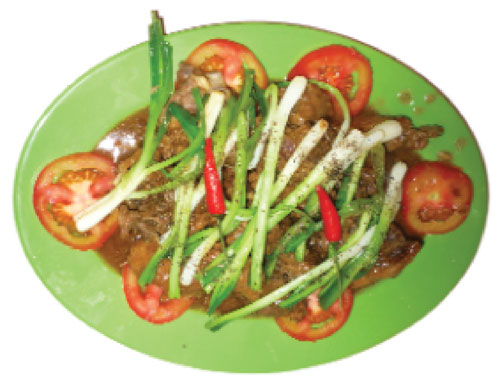 Món ăn: Vịt rang me