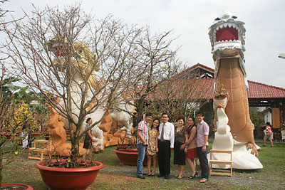 Mở cửa tham quan vườn mai 5.000 gốc