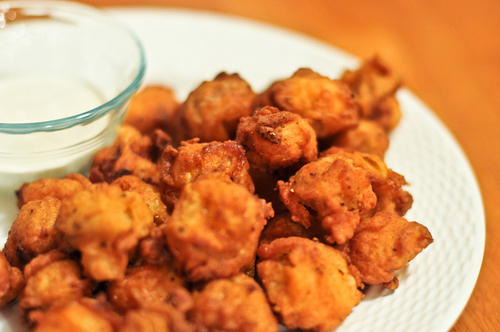 Món ăn: Nấm chiên