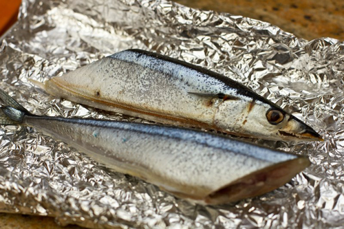 Món ăn: Nóng hổi cá Sanma nướng cho tiết trời Thu đông