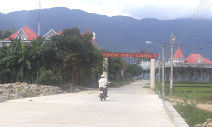 Bố trí vốn phục vụ chương trình xây dựng nông thôn mới