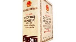 Phát hành niên giám Quốc hội, Chính phủ, HĐND, UBND 2011-2016