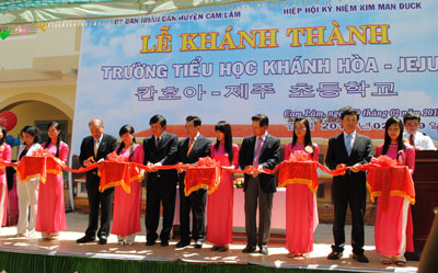 Khánh thành Trường Tiểu học Khánh Hòa - JeJu