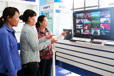 Dịch vụ MyTV đang ngày càng thu hút nhiều khách hàng trên địa bàn tỉnh