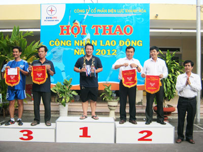 Bế mạc Hội thao công nhân lao động năm 2012