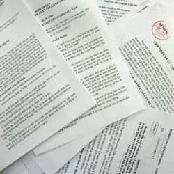 Sử dụng kinh phí cho xây dựng, hoàn thiện văn bản quy phạm pháp luật